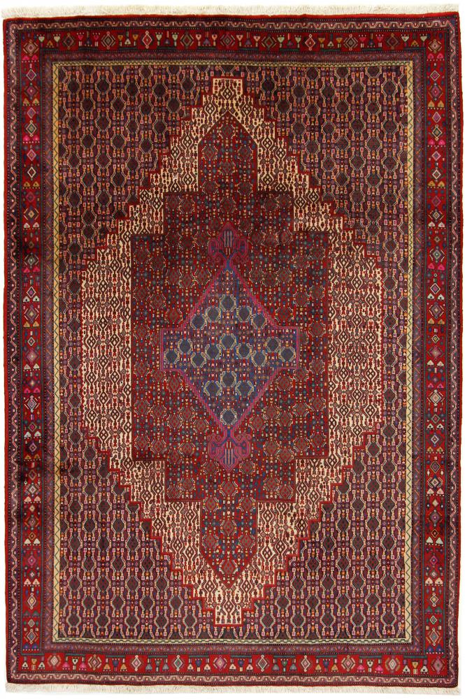 Perzisch tapijt Senneh 292x203 292x203, Perzisch tapijt Handgeknoopte