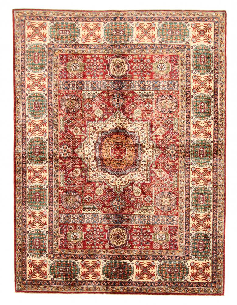 Pakistani rug Mamluk 234x175 234x175, Persian Rug Knotted by hand