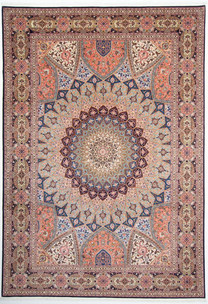 Persisk matta Tabriz 50Raj 11'11"x8'4" 11'11"x8'4", Persisk matta Knuten för hand