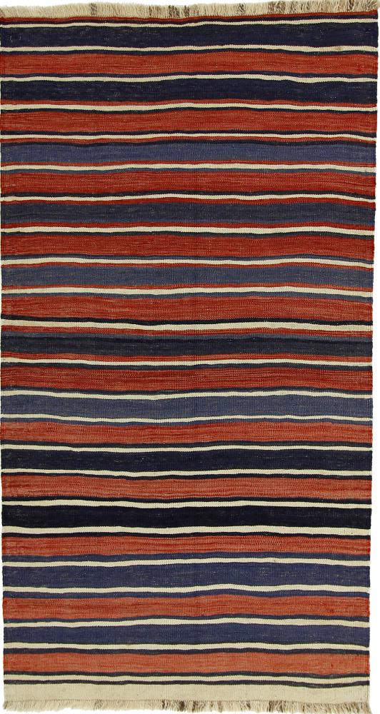 Tapis persan Kilim Fars Antique 213x114 213x114, Tapis persan Tissé à la main