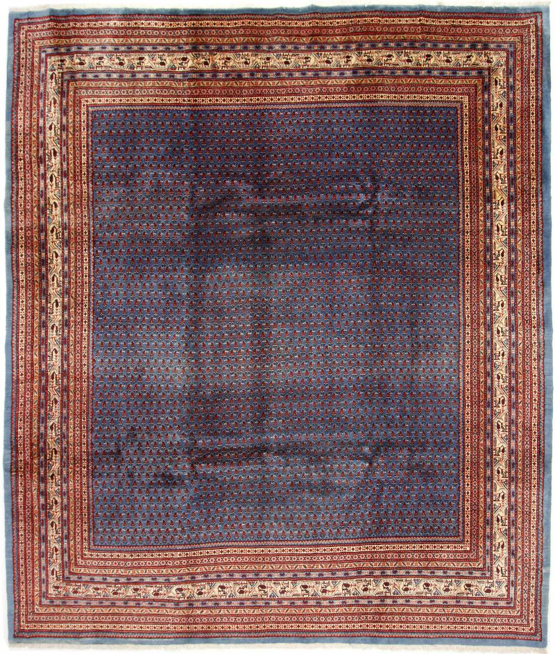 Persian Rug Sarouk Mir Boteh 10'2"x8'10" 10'2"x8'10", Persian Rug Knotted by hand