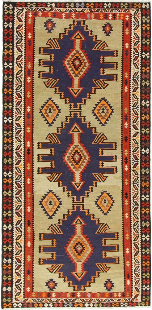 Tappeto persiano Kilim Fars Azerbaijan Antico 309x152 309x152, Tappeto persiano Tessuto a mano