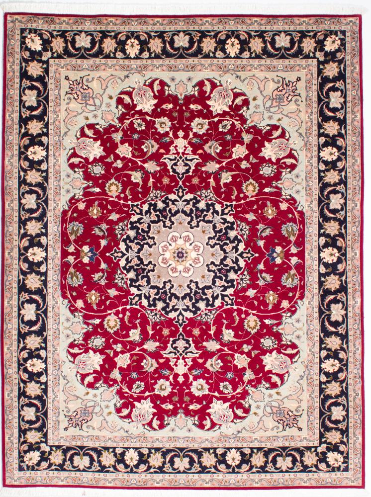 Persisk tæppe Tabriz 50Raj 7'10"x5'7" 7'10"x5'7", Persisk tæppe Knyttet i hånden