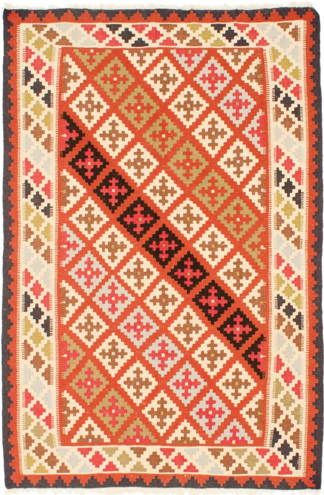 Tapis persan Kilim Fars 5'10"x3'10" 5'10"x3'10", Tapis persan Tissé à la main