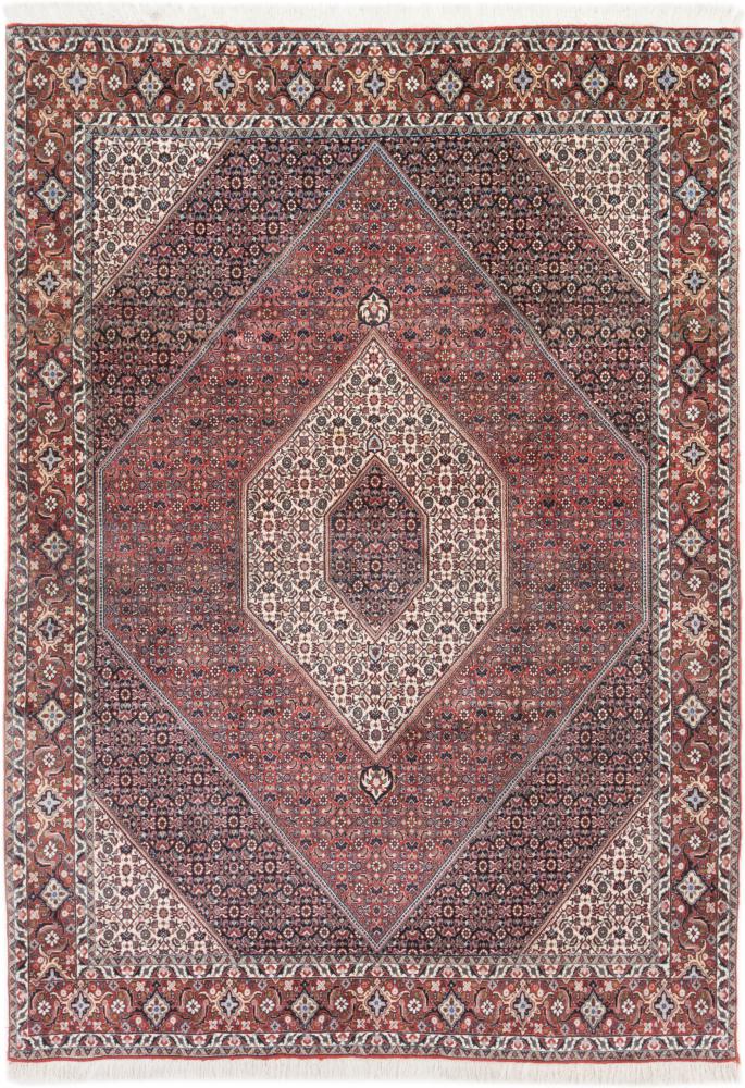 Persian Rug Bidjar 9'6"x6'8" 9'6"x6'8", Persian Rug Knotted by hand