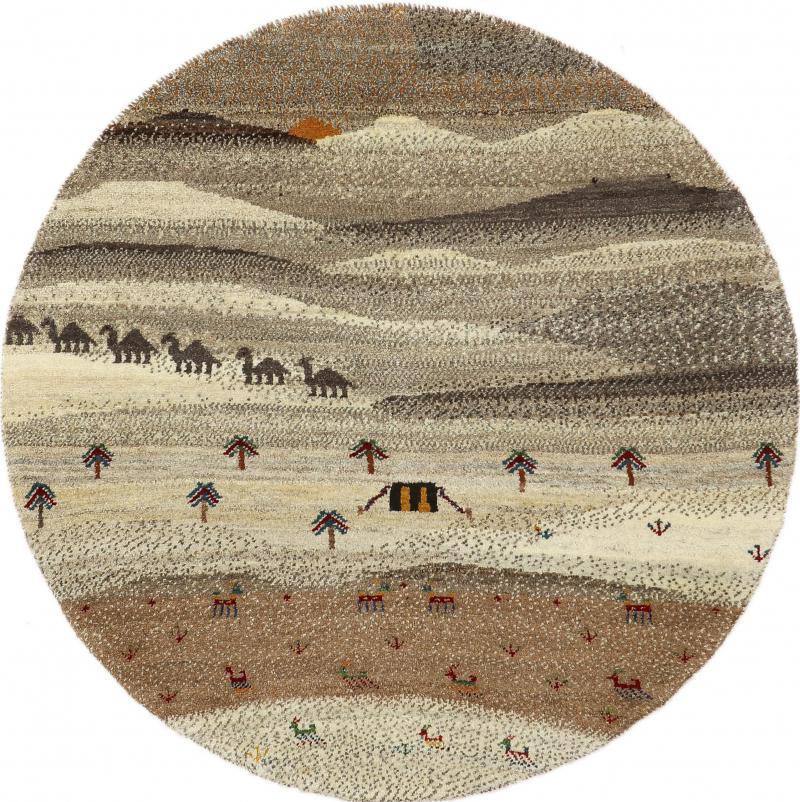  ペルシャ絨毯 ペルシャ ギャッベ ペルシャ ロリbaft Nature 95x95 95x95,  ペルシャ絨毯 手織り