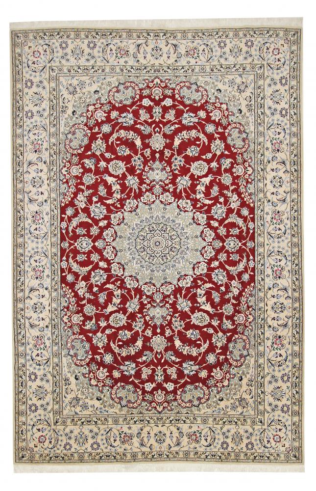 Persian Rug Nain 9La 10'0"x6'9" 10'0"x6'9", Persian Rug Knotted by hand