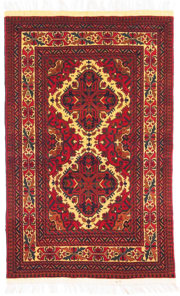 Afghan rug Shirwan 144x94 144x94, Persian Rug Knotted by hand