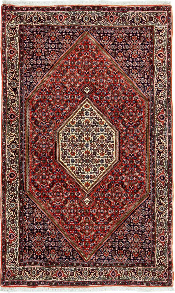 Persian Rug Bidjar Tekab 6'2"x3'10" 6'2"x3'10", Persian Rug Knotted by hand