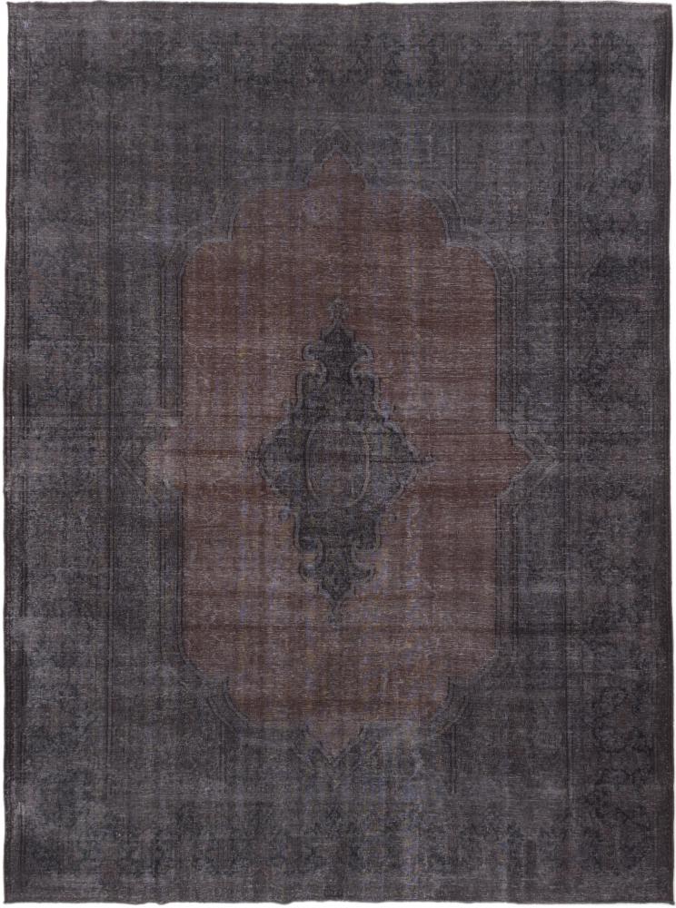  ペルシャ絨毯 Vintage 12'9"x9'8" 12'9"x9'8",  ペルシャ絨毯 手織り