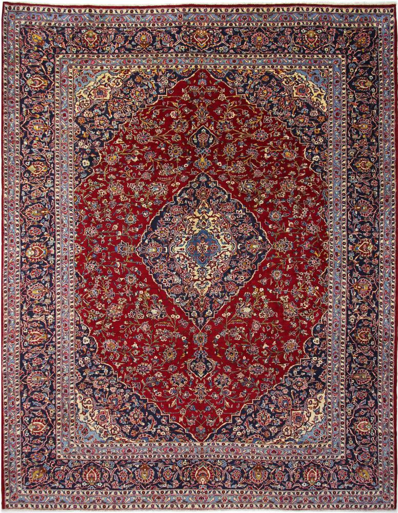 Persialainen matto Keshan 13'0"x10'0" 13'0"x10'0", Persialainen matto Solmittu käsin