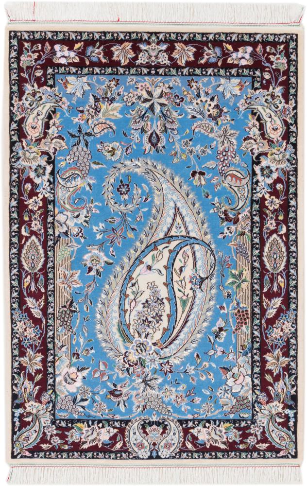  ペルシャ絨毯 ナイン 6La 4'11"x3'4" 4'11"x3'4",  ペルシャ絨毯 手織り