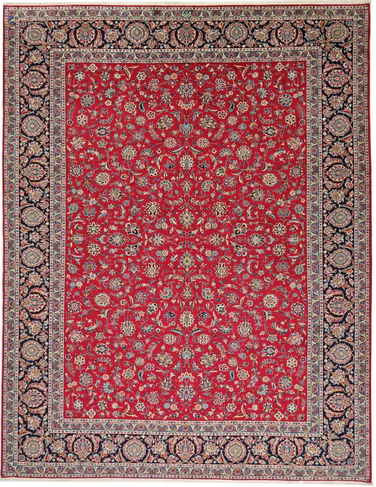 Persian Rug Keshan 391x305 391x305, Persian Rug Knotted by hand