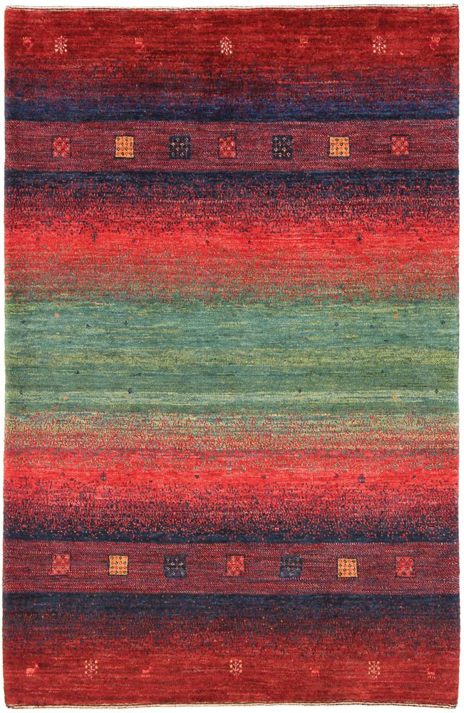 Persian Rug Persian Gabbeh Loribaft Atash 148x96 148x96, Persian Rug Knotted by hand