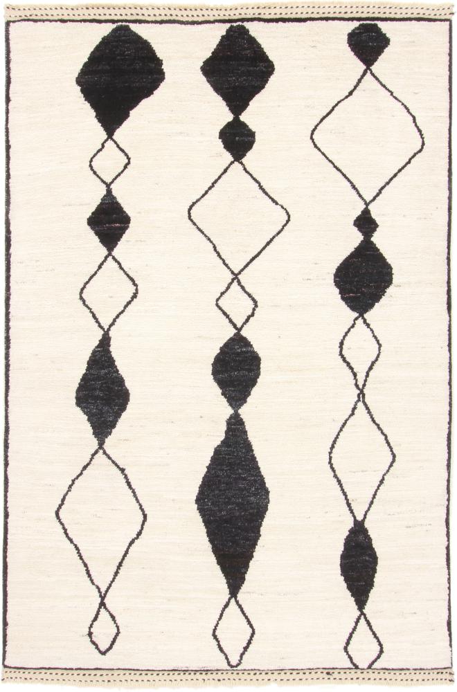 Afghansk tæppe Berber Maroccan 8'0"x5'5" 8'0"x5'5", Persisk tæppe Knyttet i hånden