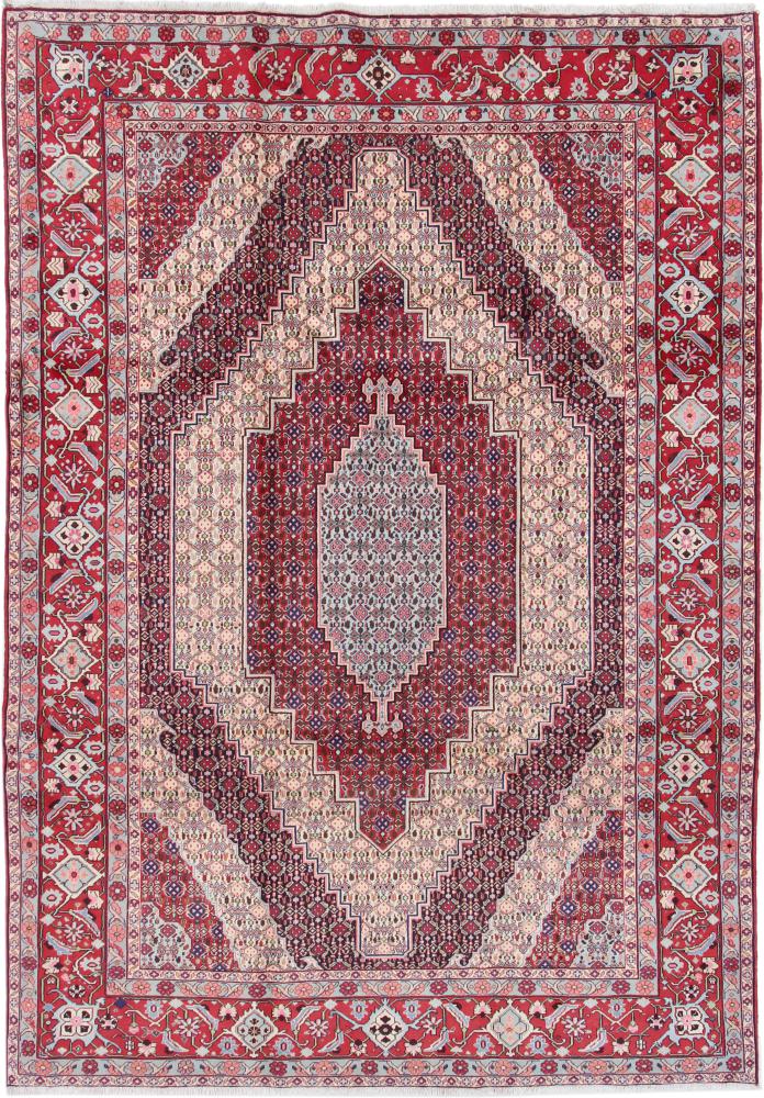 Persian Rug Senneh 11'10"x8'2" 11'10"x8'2", Persian Rug Knotted by hand
