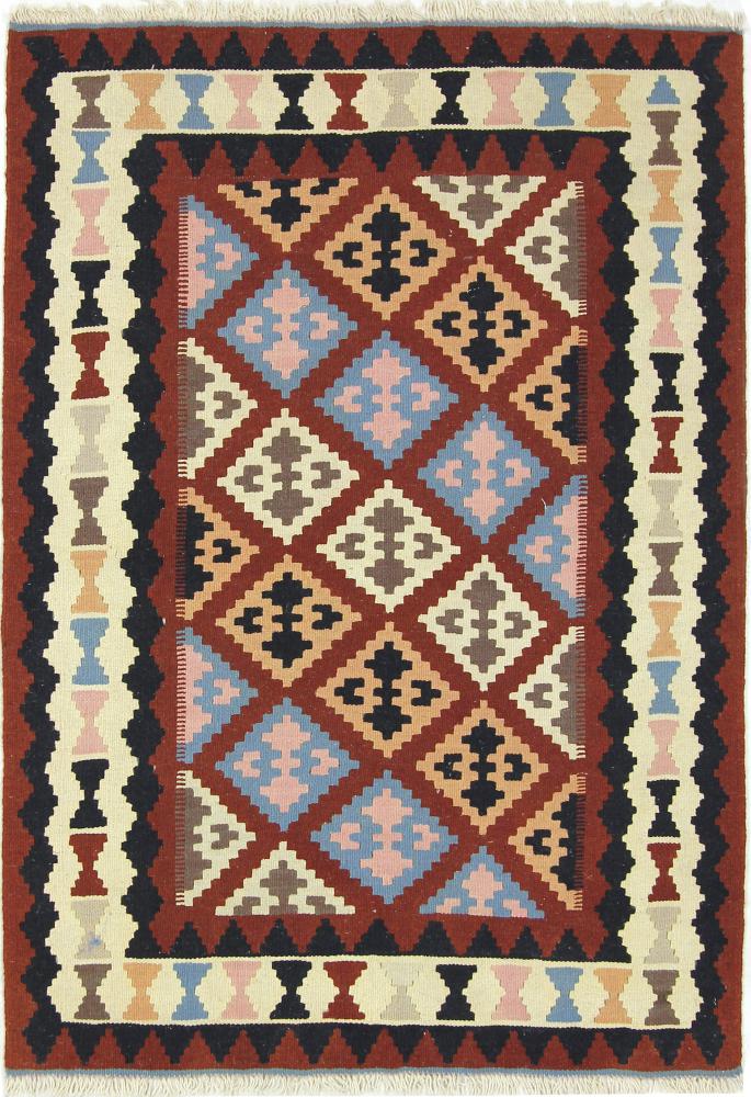 Perzisch tapijt Kilim Fars 145x101 145x101, Perzisch tapijt Handgeweven