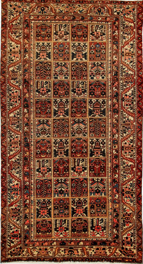 Tapis persan Bakhtiar 296x261 296x261, Tapis persan Noué à la main