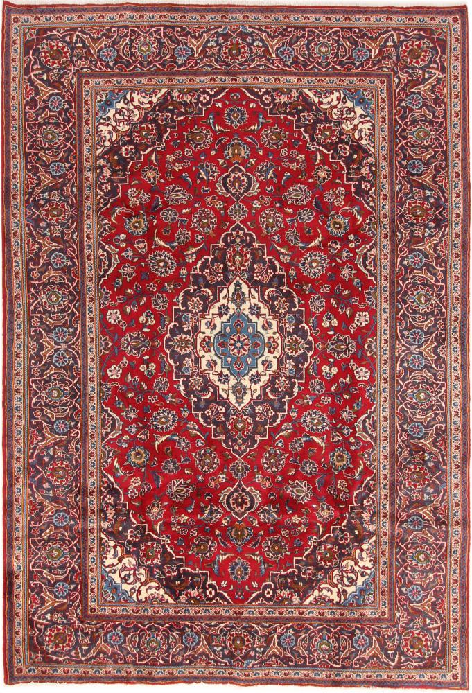 Persian Rug Keshan 291x198 291x198, Persian Rug Knotted by hand