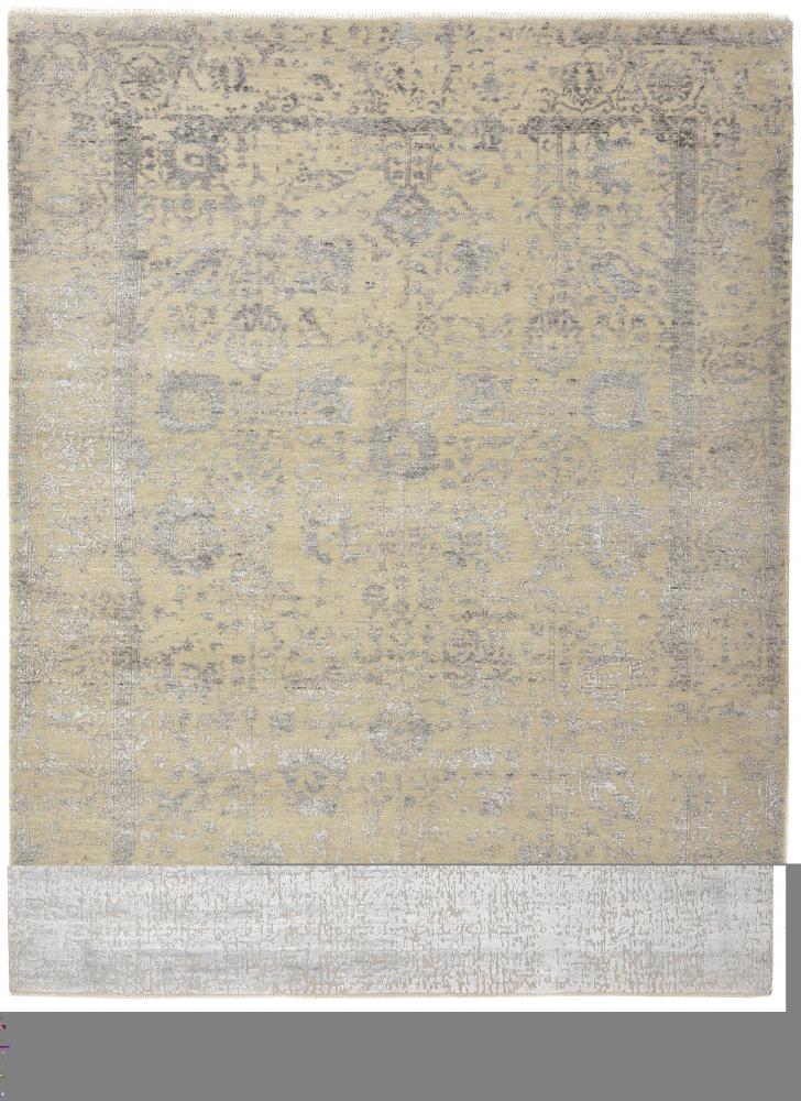 Indiaas tapijt Sadraa 7'0"x5'3" 7'0"x5'3", Perzisch tapijt Handgeknoopte