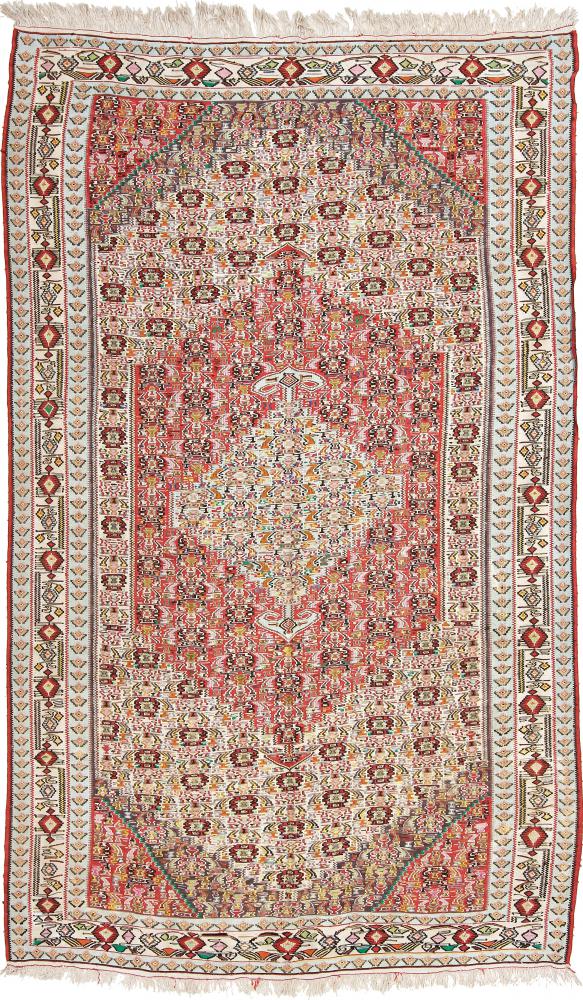 Perzsa szőnyeg Kilim Senneh 8'6"x5'3" 8'6"x5'3", Perzsa szőnyeg Kézzel csomózva