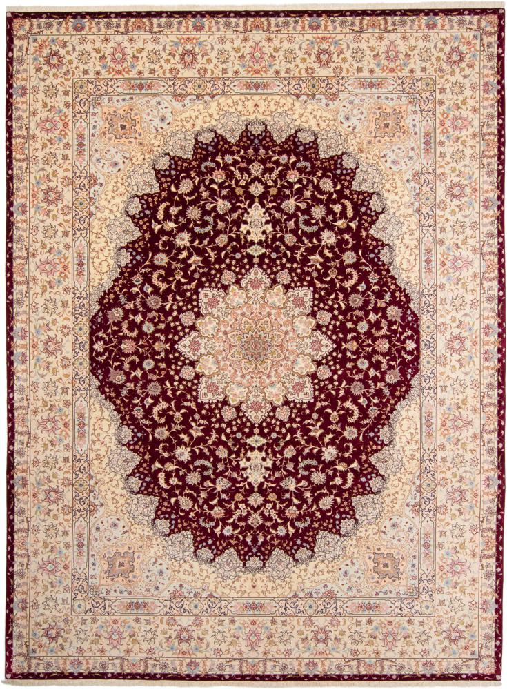 Perzisch tapijt Tabriz 50Raj 13'3"x9'10" 13'3"x9'10", Perzisch tapijt Handgeknoopte