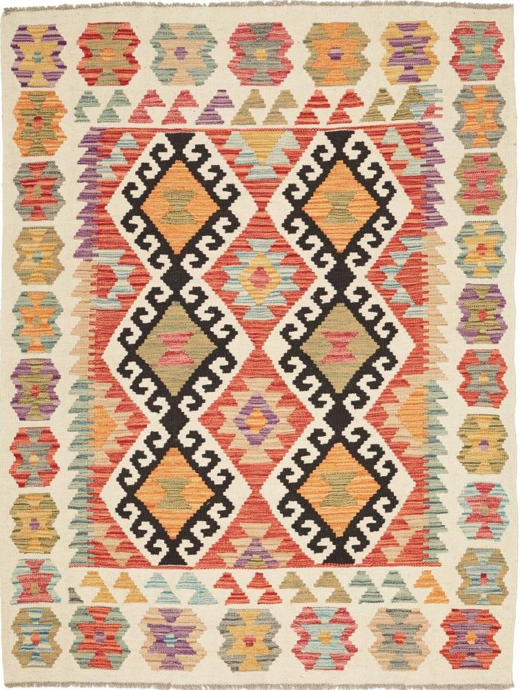 Afghanischer Teppich Kelim Afghan 175x127 175x127, Perserteppich Handgewebt