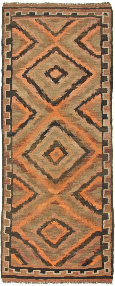  ペルシャ絨毯 キリム Fars Azerbaijan アンティーク 363x149 363x149,  ペルシャ絨毯 手織り