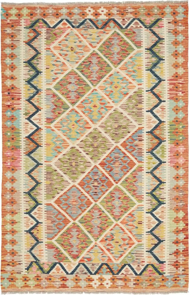 Tapis afghan Kilim Afghan 6'1"x4'0" 6'1"x4'0", Tapis persan Tissé à la main