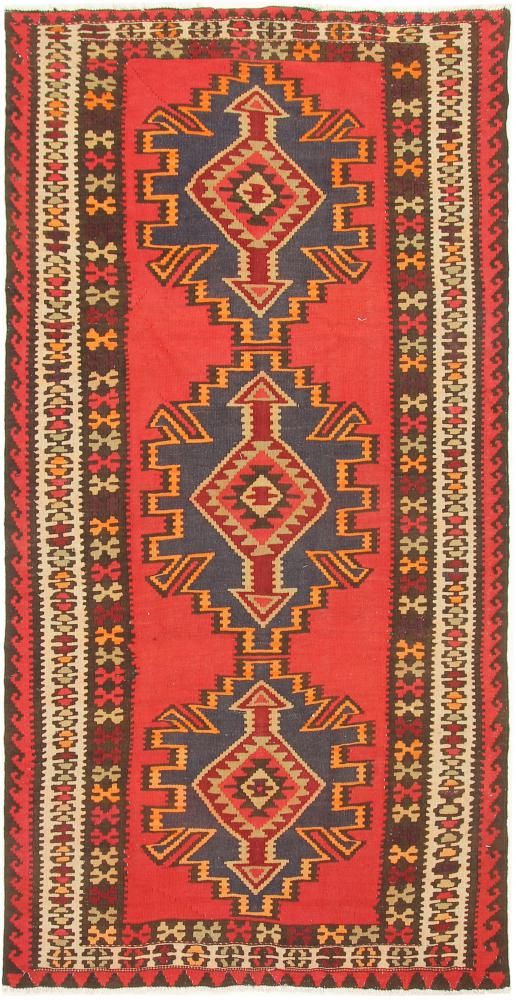 Persian Rug Kilim Fars Azerbaijan Antique 289x154 289x154, Persian Rug Woven by hand