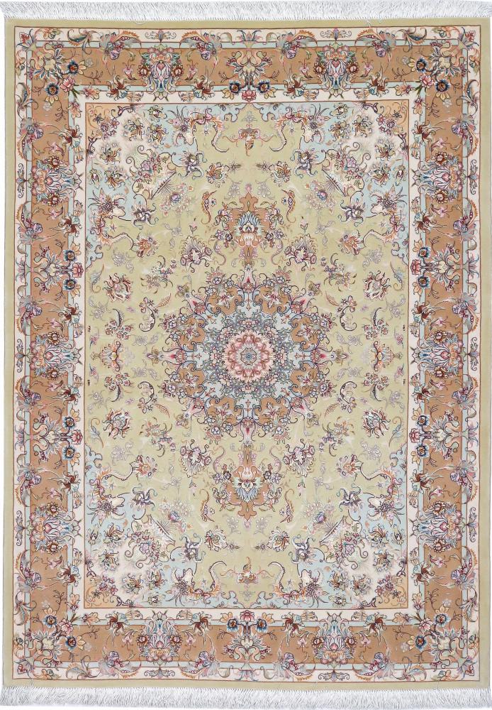 Persian Rug Tabriz 6'9"x4'11" 6'9"x4'11", Persian Rug Knotted by hand