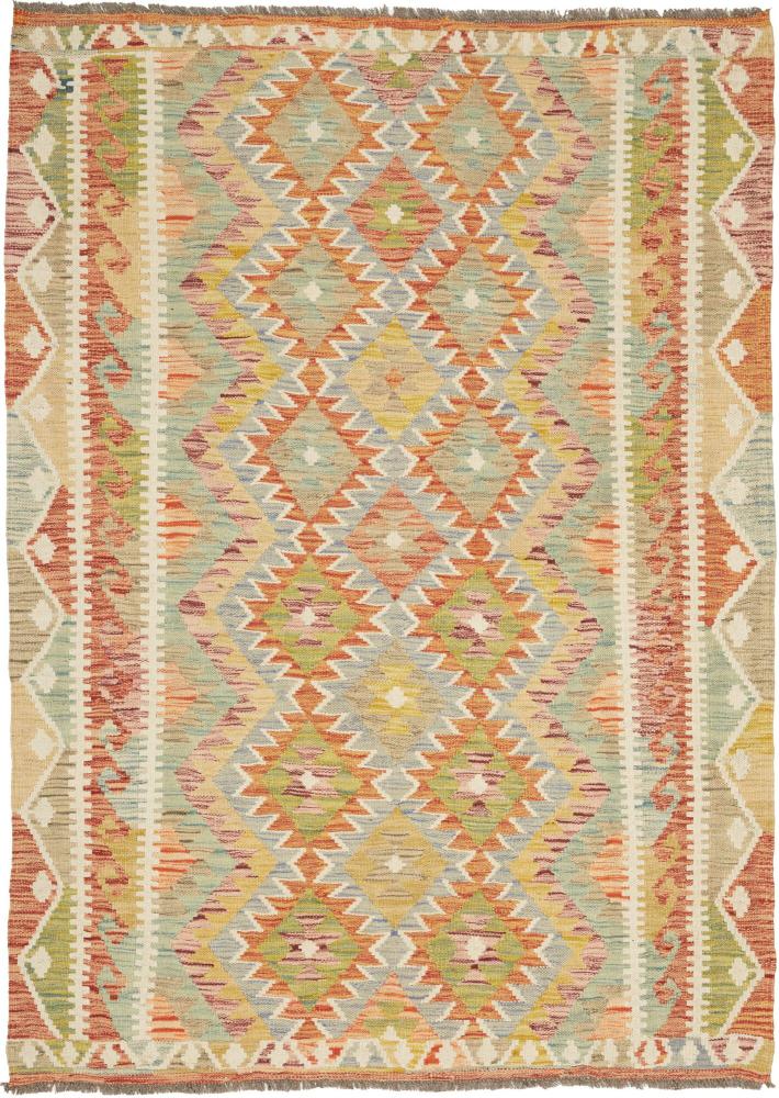 Tapis afghan Kilim Afghan 5'10"x4'2" 5'10"x4'2", Tapis persan Tissé à la main