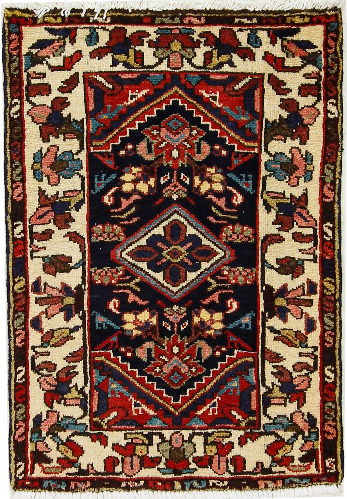 Persian Rug Bakhtiari 87x60 87x60, Persian Rug Knotted by hand