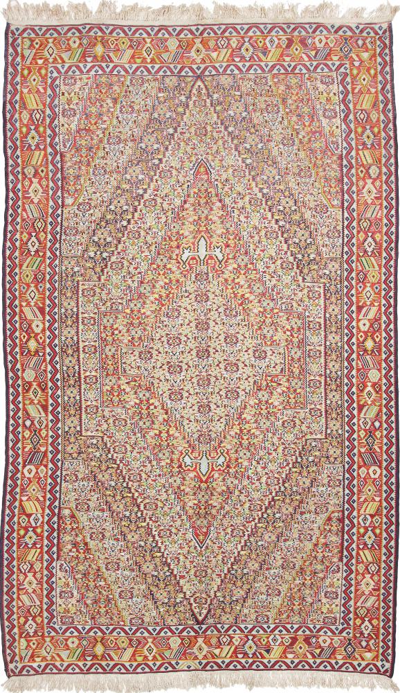 Persian Rug Kilim Senneh 261x156 261x156, Persian Rug Knotted by hand