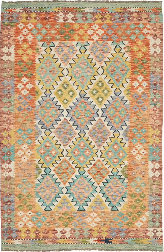 Afghaans tapijt Kilim Afghan 189x125 189x125, Perzisch tapijt Handgeweven