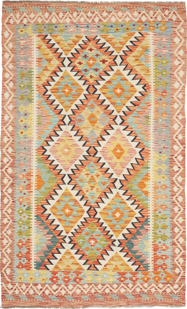 Dywan afgański Kilim Afghan 198x121 198x121, Dywan perski Ręcznie tkane