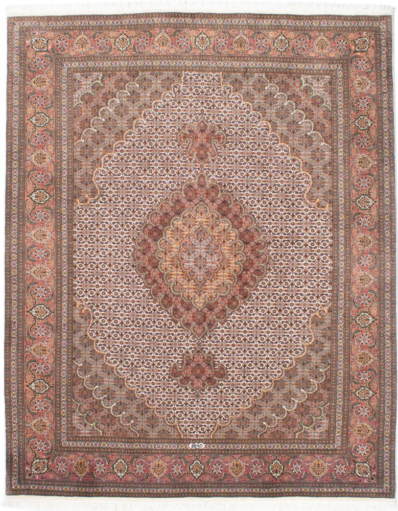 Persian Rug Tabriz 50Raj 6'6"x4'11" 6'6"x4'11", Persian Rug Knotted by hand