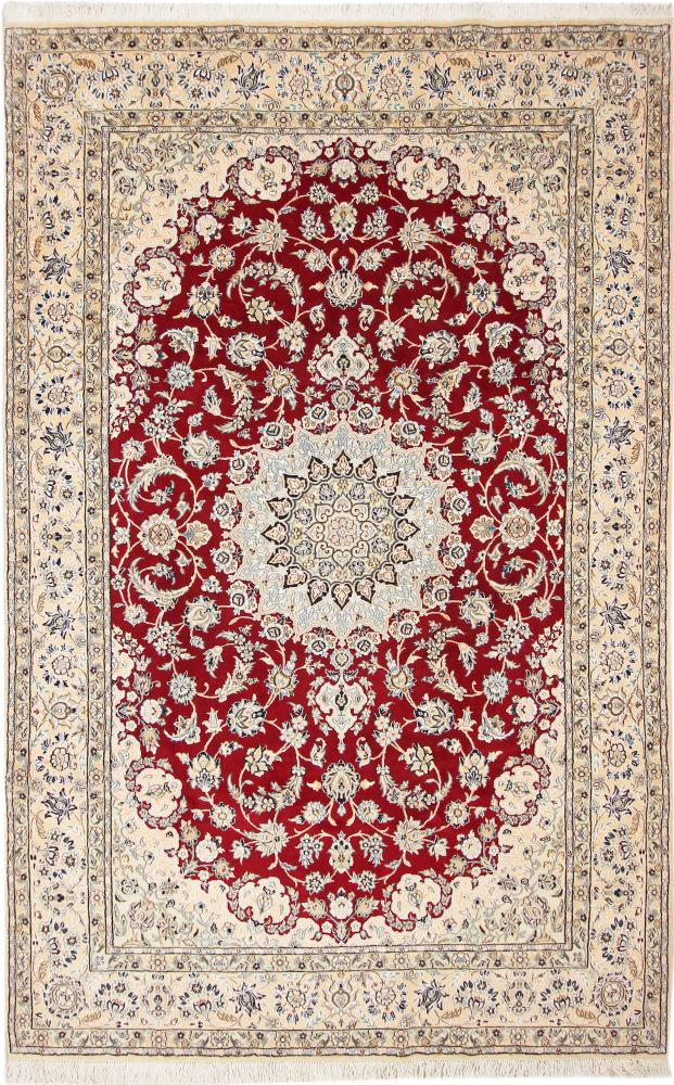 Tapis persan Naïn 9La 10'0"x6'6" 10'0"x6'6", Tapis persan Noué à la main