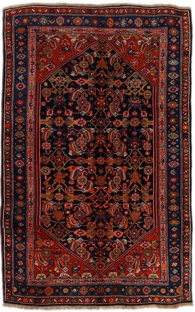 Tapis persan Bidjar Ancien 201x123 201x123, Tapis persan Noué à la main