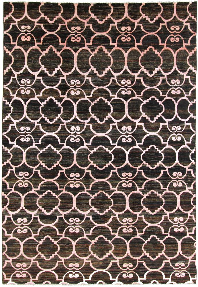 Afghanischer Teppich Ziegler Design 9'8"x6'7" 9'8"x6'7", Perserteppich Handgeknüpft