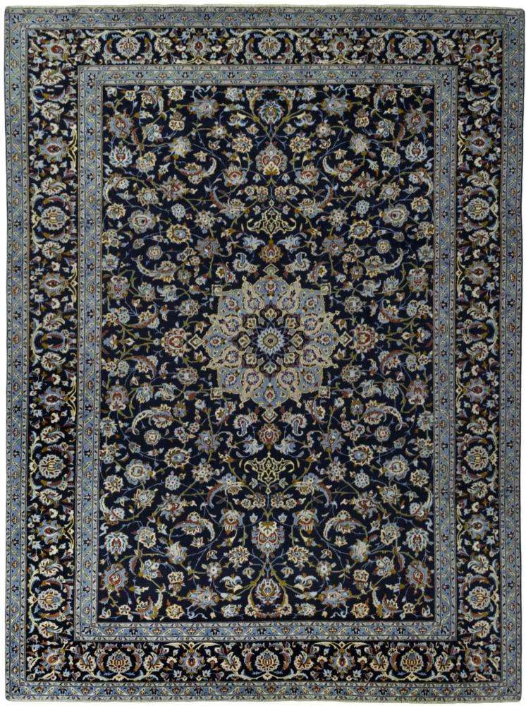 Persian Rug Keshan 13'5"x10'1" 13'5"x10'1", Persian Rug Knotted by hand