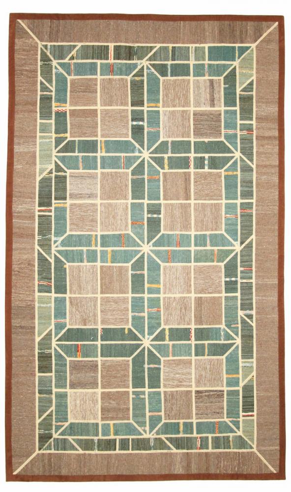 Persian Rug Kilim Patchwork 9'9"x5'10" 9'9"x5'10", Persian Rug Woven by hand