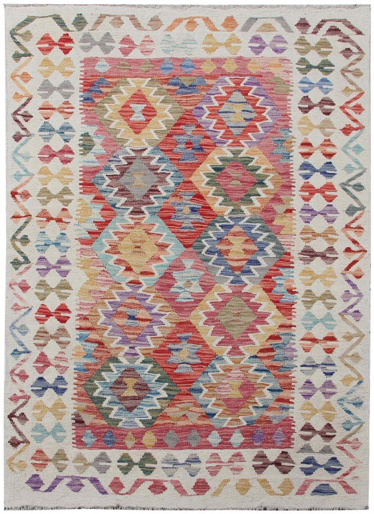 Dywan afgański Kilim Afghan 5'8"x4'1" 5'8"x4'1", Dywan perski Ręcznie tkane