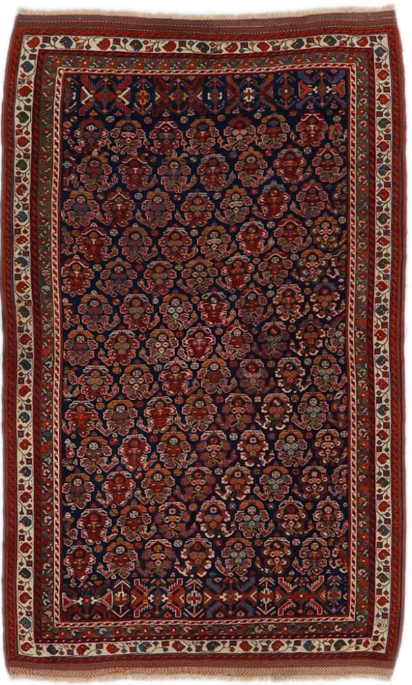 Persisk tæppe Afshar Antikke 189x119 189x119, Persisk tæppe Knyttet i hånden