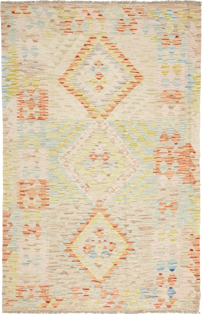 Afghan rug Kilim Afghan 5'11"x3'10" 5'11"x3'10", Persian Rug Woven by hand