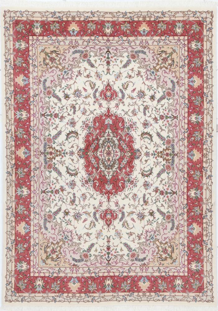 Tapis persan Tabriz 50Raj 203x149 203x149, Tapis persan Noué à la main