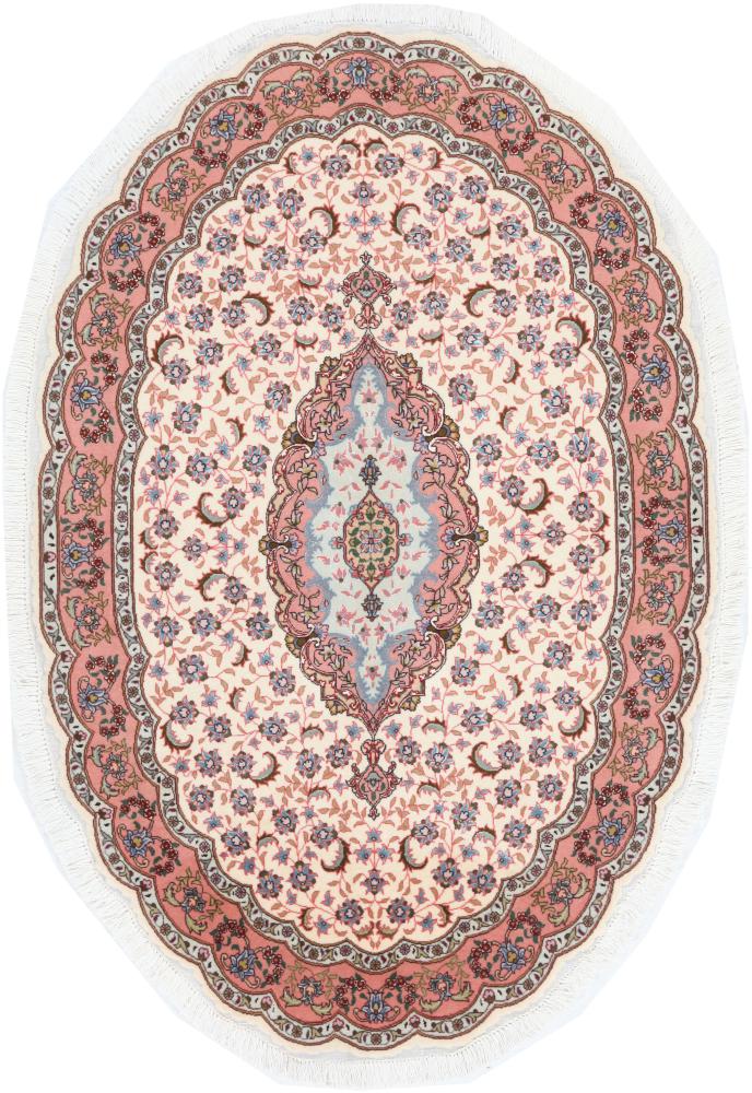 Περσικό χαλί Tabriz 50Raj 5'1"x3'5" 5'1"x3'5", Περσικό χαλί Οι κόμποι έγιναν με το χέρι