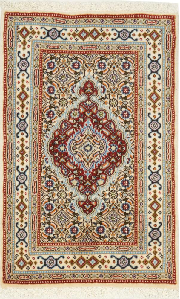 Persian Rug Moud 2'11"x1'10" 2'11"x1'10", Persian Rug Knotted by hand
