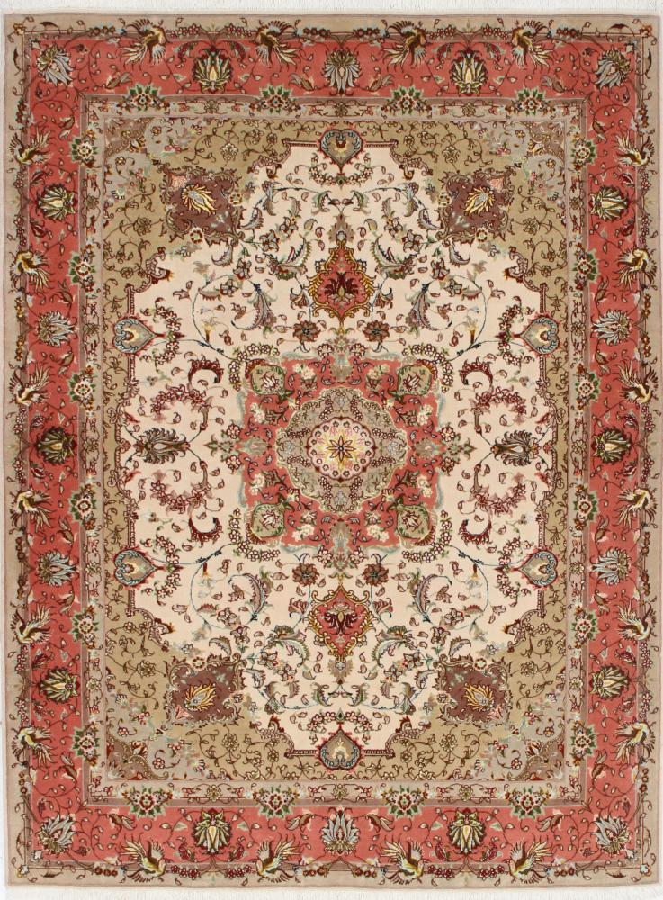 Tappeto persiano Tabriz 50Raj 6'10"x5'2" 6'10"x5'2", Tappeto persiano Annodato a mano