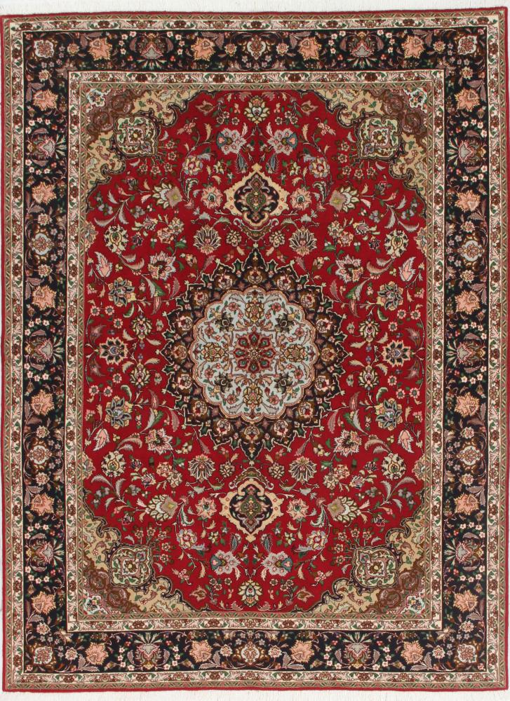 Tappeto persiano Tabriz 50Raj 202x156 202x156, Tappeto persiano Annodato a mano